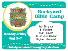 Backyard Bible Camp