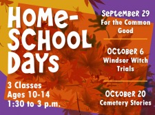 Trio of Homeschool Programs this Fall 