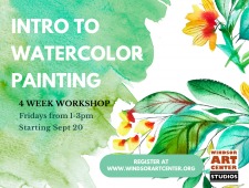 Intro to Watercolor (4 Weeks)