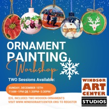 Paint Your Own Holiday Ornaments