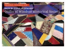 Quilts of Windsor Historical Societ