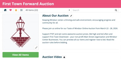 First Town Forward Online Auction