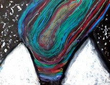 Northern Lights with Oil Pastels (ages 6-10)