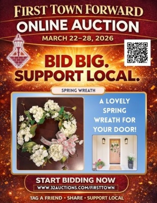 One Hour Left! First Town Forward Online Auction