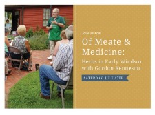 Herbs & Medicine in Early Windsor