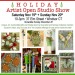 Holiday Artist Open Studio Show
